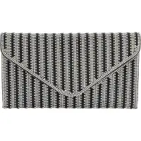 Faina Clutch zwart / wit