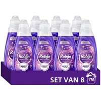 Robijn 8x Advanced Quickwash Vloeibaar Wasmiddel Optimum White 22 Wasbeurten 837 ml