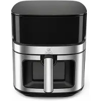 ROYAL SWISS Heerlijke luchtfrituur - - Airfryer XXL 8L - 1500 W - Aanraakscherm - Zonder PFAS