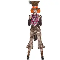 Mask Paradise - Crazy Hatter Kostuum - S - Multicolours