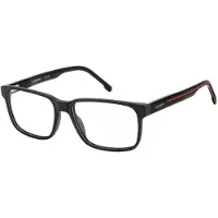 Carrera 8922 57/17/150 Matte zwart rood Acetaat monturen MAN 8922