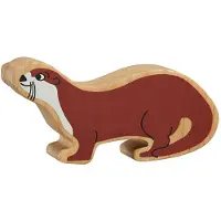 Lanka Kade houten speelgoed Bruine Otter medium educatief