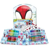 Crayola Spider-Man kleurset - 40-delige creatieve koffer voor kinderen.