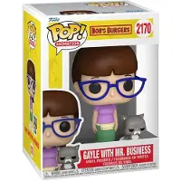 Funko POP! Bob's Burgers POP! & Buddy TV Vinyl Figuur: Gayle met Mr. Business, 9 cm