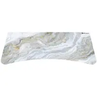 AROZZI Arena Gaming Bureau Vervangende Muismat - 160 cm - Wit Marmer