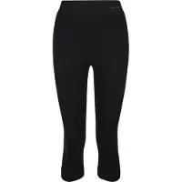Falke Maximum Warm 3/4 sneldrogend functioneel materiaal functioneel ondergoed dames zwart - maat XL