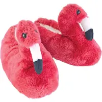 Slipper Snob Dames nieuwigheid zachte zolen flamingo pantoffels - Roze