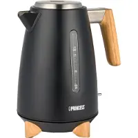Princess 01.236061.01.001 Waterkoker Snoerloos, Oververhittingsbeveiliging Aantal/Volume: 1.7 l Zwart