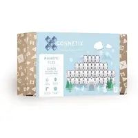 Connetix Transparante rechthoekige set, 12 stuks