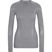 Falke Wool-Tech Longsleeve sneldrogend wol functioneel functioneel shirt met lange mouwen dames grijs - maat XL