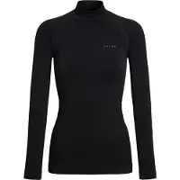 Falke Damen Maximum Warm High Neck sneldrogend functioneel materiaal functioneel shirt met lange mouwen dames black - maat 3000