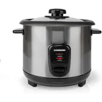 Melissa Rijstkoker | 1,0 l | 400 W | Anti-aanbaklaag | Uitneembare kom | Stoommandje | Warmhoudfunctie | Automatische uitschakeling