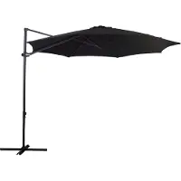 Ebuy24 Lars hangparasol Ø3M zwart.