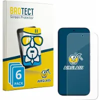 BROTECT Screenprotector 6 Stuks voor Xiaomi 17T Beschermglas transparant