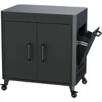 Le Feu 830502 - Pizza Station with black steel top