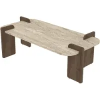CALICOSY Tafel met afgerond tafelblad l120 cm Élia