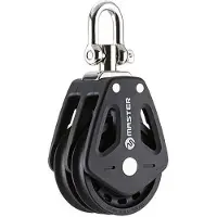 Tersma Double Bearing Pulley 72 Mm Zilver