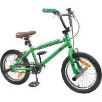 vidaXL BMX Fiets 18 Inch voor 7-10 jaar oud Groen