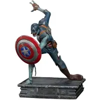Ginza.se IronStudios - Marvel What If ... : 1:10 Art Scale Statue - Zombie Captain America