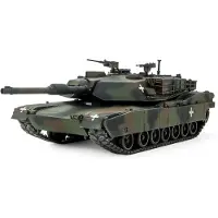 Tamiya Modelbouwpakket Militaire voertuigen - 25216 U.S. M1A1 Abrams Tank - Ukraine Plastic - 1:35 - Modelbouw
