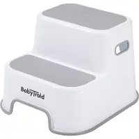 BabyTrold - 2-Step Stool - White (19-03HT2)