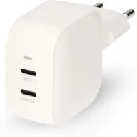 Nedis USB lader | 2x USB-C PD | GaN | 35W | wit