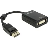 DeLOCK adapter Displayport stekker &gt DVI-aansluiting zwart
