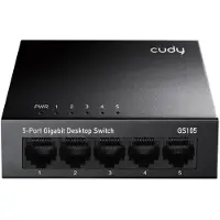 Cudy GS105 - Netwerk switch - 5 Poorten - Metalen Switch - Unmanaged
