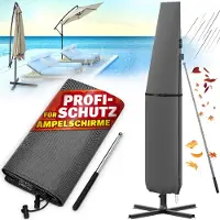 Kingsleeve Parasol Beschermhoes Antraciet Ø330cm