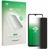 Upscreen - privacy screenprotector voor Itel Zeno 100 - Folie Beschermfolie Blauwlichtfilter