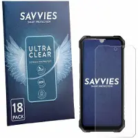 Savvies - Screenprotector voor Lagenio Rhino 1 Pro - Folie Beschermfolie transparant 18 Stuks