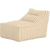 Venture Home Redang loungestoel zitzak geel.
