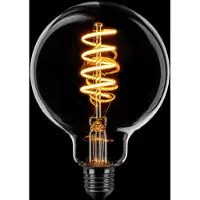 Expo Led Spiraal Globe 95mm E27 6W 3 stappen dimtone 2200k - 2700k helder 550L memory