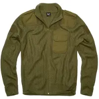 Brandit Gebreid vest olijfgroen