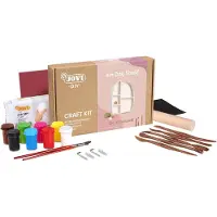 Jovi Diy Craft Kit To Make A Stand With Air Dry Hardening Clay Goud