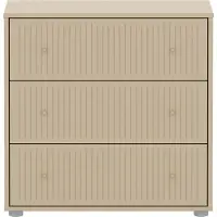 Flexa Kommode - Saga - 75x74 cm - Hafer - - One Size - Kommode