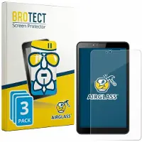 BROTECT Screenprotector 3 Stuks voor Brave BT7X1 Beschermglas transparant