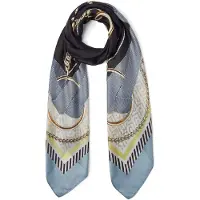 Liu Jo Doek smoky blue / nachtblauw / pasteelgeel