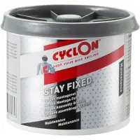 Cyclon Koolstof montagepasta - - Vaste montage verblijf - Corrosiebestendig - Koolstof &amp; aluminium - 500 ml