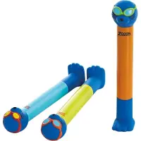 Zoggs Duikgewichten - 3-pack - Blauw/Oranje/Geel - - OneSize - Badspeelgoed