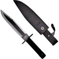 Cinema Classic Rambo I Large Leather Scabbard Cc-h1 360 Mm Black Mes