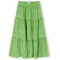 MINOTI Rok lichtblauw / groen / kiwi / donkergroen