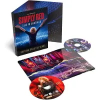 Cd Simply Red - Holding Back The Years: Live In Santiago Bluray + Dvd Booklet
