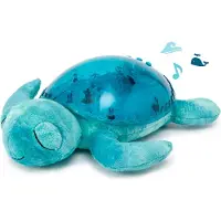 Cloud B Nachtlamp m. Geluid - Tranquil Turtle - Aqua - Turquoise - - OneSize - Nachtlampen