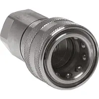 Tameson RVS DN 40 Hydraulische Koppeling Snelkoppeling G 1 1/2 inch Binnendraad ISO 7241-1 B D 44.5mm
