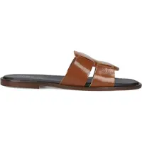 Notre-V Dames Slippers Nv-1005 - Cognac - Maat 36