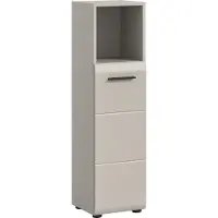 Xonox .home Medische kast Ice, kasjmierlook, melamine/imitatie kasjmier, mat oppervlak. Afmetingen: 30x110x30 cm