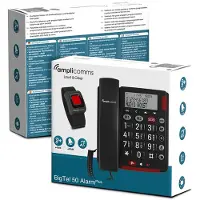 Amplicomms - Bigtel 50 Alarm Plus bedrade telefoon