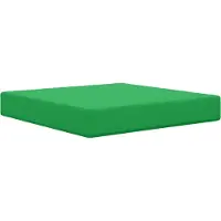 vidaXL Buitenbankkussen Polyester Groen 60 x 60 x 8 cm