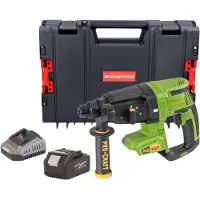 Procraft PHA40bb accu-boorhamer 20 V 2,6 J SDS plus borstelloos + 1x accu 4,0 Ah + oplader + RHINO-gereedschapskoffer
